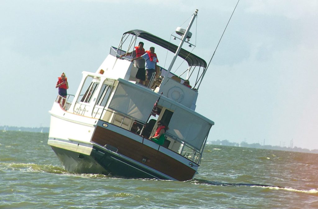 grounded-boat